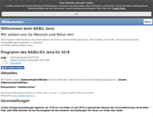 Tablet Screenshot of nabu-jena.de